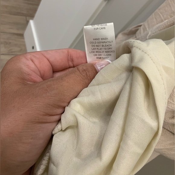 New With Tags Polygram Maxi Dress with Embroidered Design - Picture 4 of 6